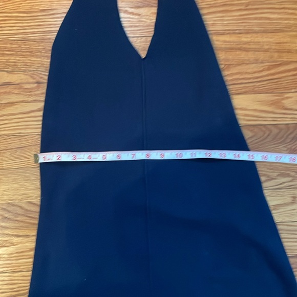 Free People halter dress Navy size Large - Picture 6 of 7